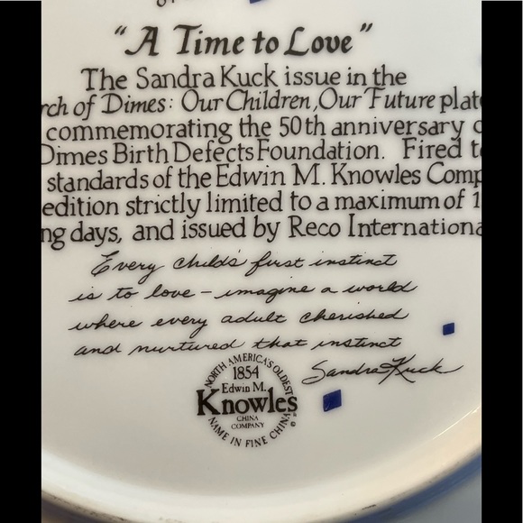 Vintage Collector Plate - Picture 8 of 11